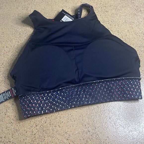 Spyder Active Ladies High Neck Racerback Sports Bra M - Picture 3 of 9